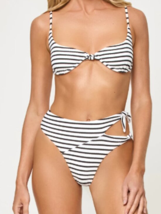 l*space Other - NEW - l*space x REVOLVE - SET - Tulip Top /Jack Bottom Bitsy - SAIL ALONG STRIPE